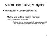 Orlaivio valdymo sistemos 16 puslapis