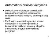 Orlaivio valdymo sistemos 18 puslapis