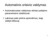 Orlaivio valdymo sistemos 9 puslapis