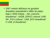 Pabaltijo draudimo rinka: ekonominės situacijos įvertinimas ir perspektyvos 20 puslapis
