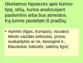 Pamoka 11 klasei: Kaip sėkmingai parašyti teksto analizę ir interpretaciją mokykloje 8 puslapis