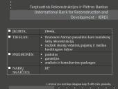 Pasaulio bankas bei jo struktūra 5 puslapis
