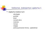 Pedagogikos objektas ir dalykas 5 puslapis