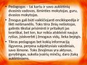 Pedagoginė veikla bei pedagoginis meistriškumas 3 puslapis