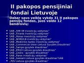 Pensijų fondai ir jų veiklos ypatumai 19 puslapis