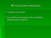 Privatizavimas Lietuvoje: būdai ir pasekmės 14 puslapis