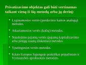 Privatizavimas Lietuvoje: būdai ir pasekmės 15 puslapis