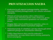 Privatizavimas Lietuvoje: būdai ir pasekmės 19 puslapis