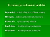 Privatizavimas Lietuvoje: būdai ir pasekmės 8 puslapis