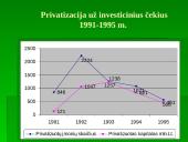 Privatizavimas Lietuvoje: būdai ir pasekmės 10 puslapis