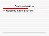 Rekreacijos ir turizmo programa Klaipėdos Piliavietėje 3 puslapis