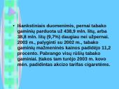 Rinkos dydžio nustatymas. Produktas -  cigaretės 14 puslapis