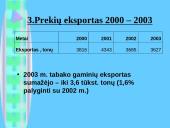 Rinkos dydžio nustatymas. Produktas -  cigaretės 6 puslapis