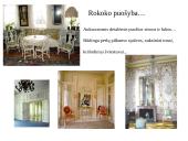 Rokoko stilius Vakarų Europoje, jo paminklai 10 puslapis