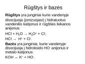 Rūgštys bei bazės