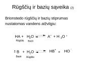Rūgštys bei bazės 20 puslapis