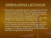Simbolizmas Lietuvoje ir Europoje 3 puslapis