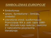Simbolizmas Lietuvoje ir Europoje 4 puslapis