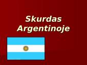 Skurdas Argentinoje