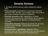 Smurtas prieš vaikus. Jo pasekmės 2 puslapis