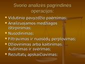 Svorio analizės metodo taikymas aplinkos tyrimams 6 puslapis