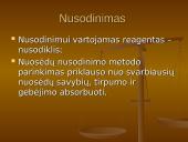 Svorio analizės metodo taikymas aplinkos tyrimams 9 puslapis