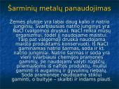 Šarminiai metalai 8 puslapis