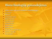 Šiuolaikiniai genetiniai metodai: Biotechnologija 5 puslapis