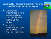 Šviesos, spalvos ir  dispersija  11 puslapis