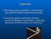 Šviesos, spalvos ir  dispersija  6 puslapis