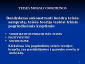 Teisės sampratų įvairovė. Teisės pagrindai 4 puslapis