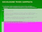 Teisės sampratų įvairovė. Teisės pagrindai 9 puslapis