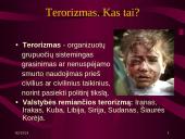 Terorizmas. Kas tai? 2 puslapis