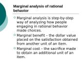 The economic way of reasoning: models and marginal analysis 16 puslapis