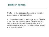 Traffic in Šiauliai 3 puslapis