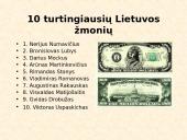 Turtingiausi Lietuvos žmonės 2 puslapis
