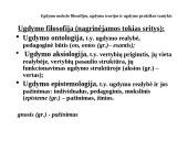 Ugdymo mokslo filosofijos, ugdymo teorijos ir ugdymo praktikos santykis 9 puslapis