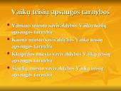 Vaikų teisių apsaugą reglamentuojantys dokumentai. Teisių pažeidimai. Sąlygos vaikų teisėms užtikrinti 6 puslapis
