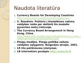 Valiutų valdybos modelis 17 puslapis