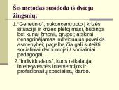 Veiklos metodai, teikiant pagalbą individui krizinėse situacijose 8 puslapis