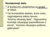 Veiklos metodai, teikiant pagalbą individui krizinėse situacijose 10 puslapis