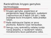 Viduramžių rankraštinės knygos ir jų gamyba 11 puslapis