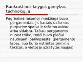 Viduramžių rankraštinės knygos ir jų gamyba 5 puslapis