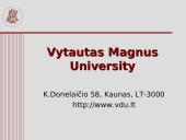 Vytautas Magnus University
