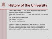 Vytautas Magnus University 7 puslapis