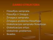 Žmogus ir šiuolaikinės globalinės problemos 3 puslapis