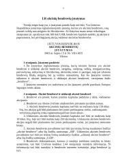 Akcinių bendrovių kapitalo sudėtis. Akcijų rūšys 5 puslapis