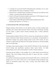 Alcatel OmniPCX produktų - žinybinių komunikacijų stočių valdymas 7 puslapis