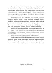 Alternatyvus tyrimų organizavimas 15 puslapis