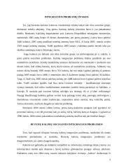 Buvusių kalinių integracijos į visuomenę problema 3 puslapis